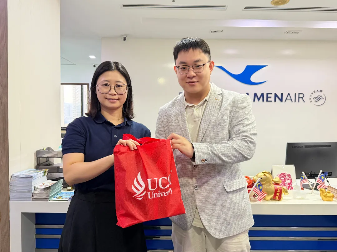 共叙端午情谊 共谋交流合作——UCSI中国学联主席团拜访厦门航空马来西亚办事处