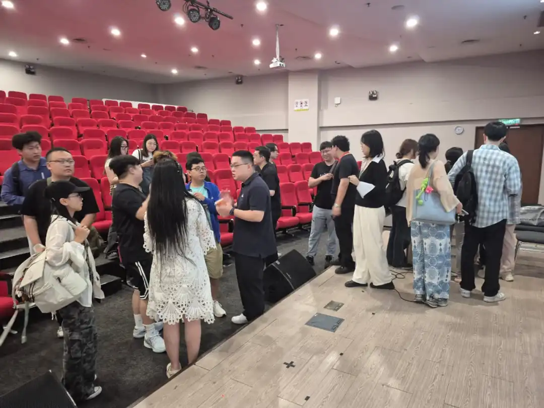 迎新说明会现场