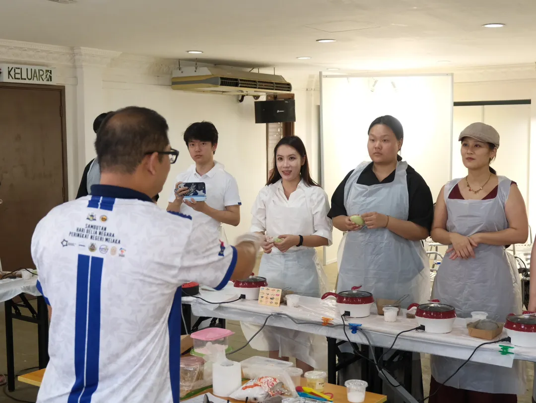 UCSI学生马六甲文化体验活动合影