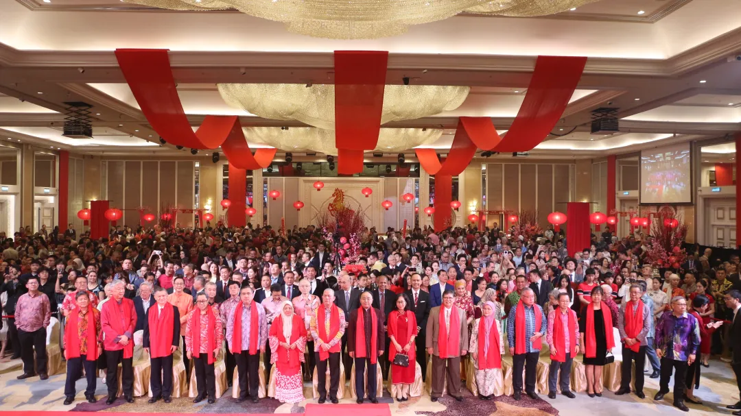新春招待会现场