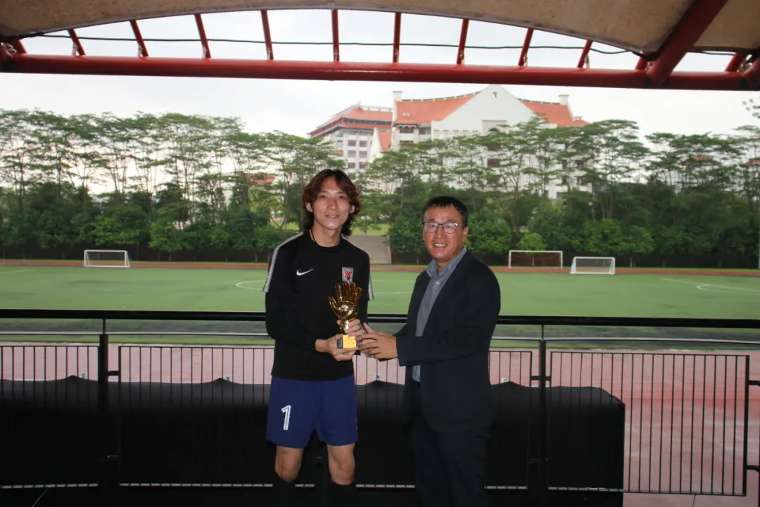 第二届中马友谊杯足球赛个人奖项颁发